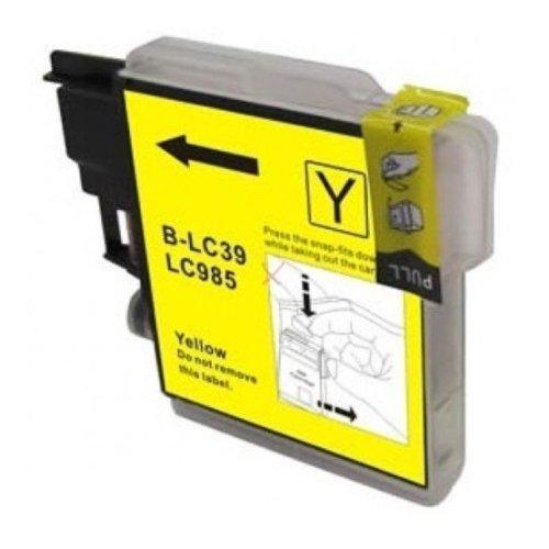 Compatible Premium Ink Cartridges LC39Y Yellow Cartridge - for use in Brother Printers - John Cootes