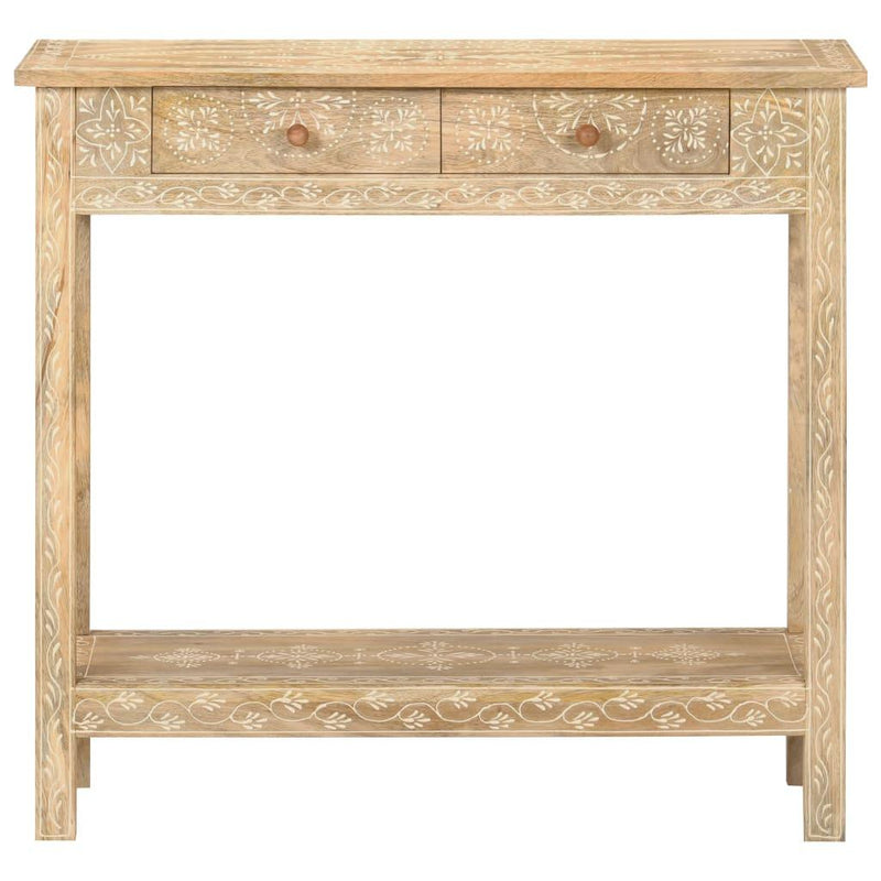 Console Table 80x35x74 Cm Solid Mango Wood - John Cootes
