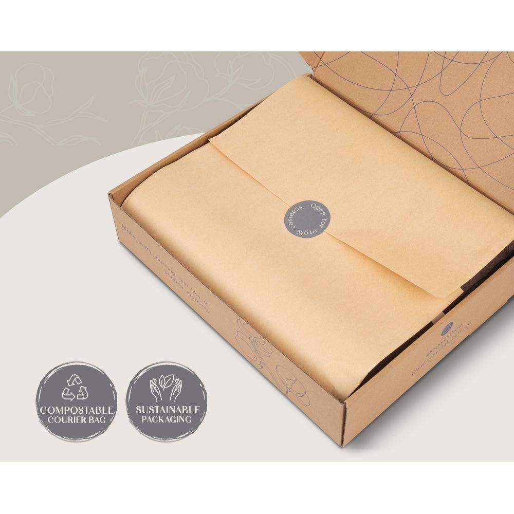 Cosy Club Sheet Set Bed Sheets Set King Flat Cover Pillow Case Purple - John Cootes