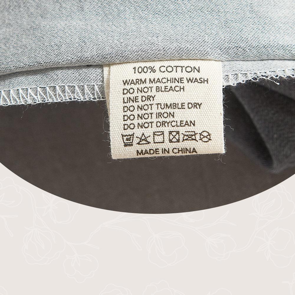 Cosy Club Sheet Set Cotton Sheets Double Dark Blue Grey - John Cootes