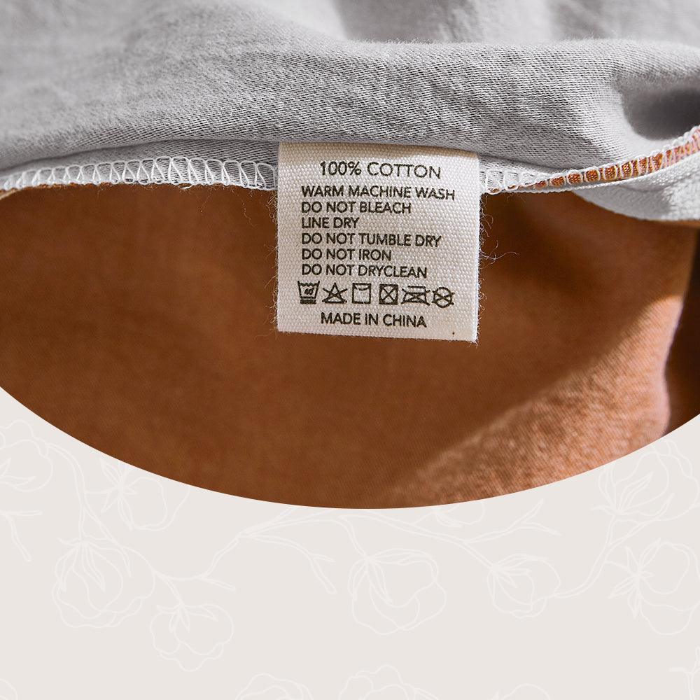 Cosy Club Sheet Set Cotton Sheets King Orange Brown - John Cootes