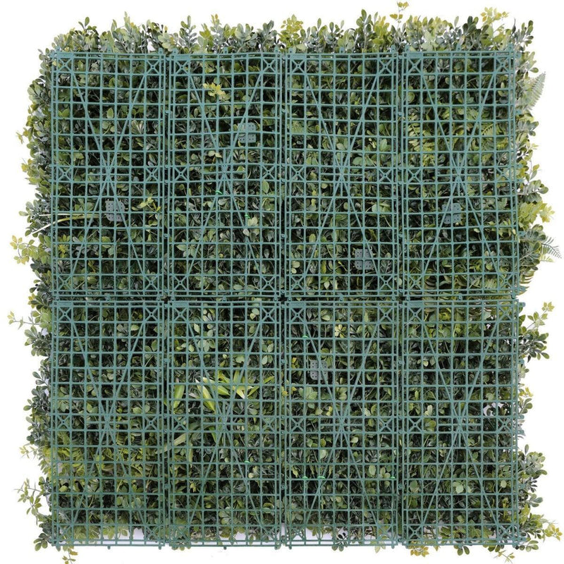 Country Fern Vertical Garden Green Wall UV Resistant 100cm x 100cm - John Cootes