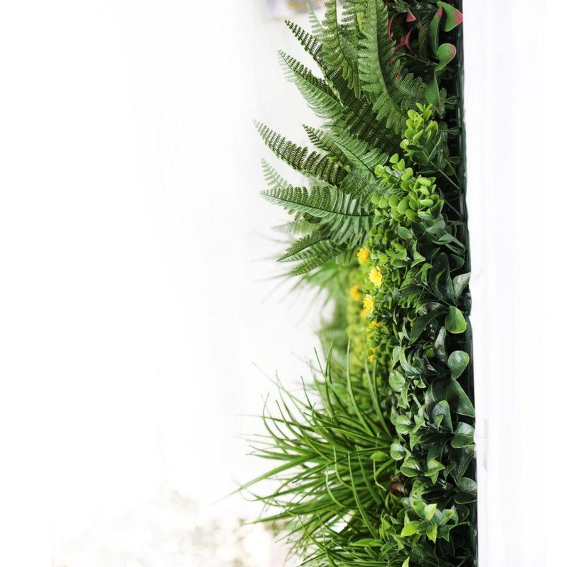 Country Fern Vertical Garden Green Wall UV Resistant 100cm x 100cm - John Cootes