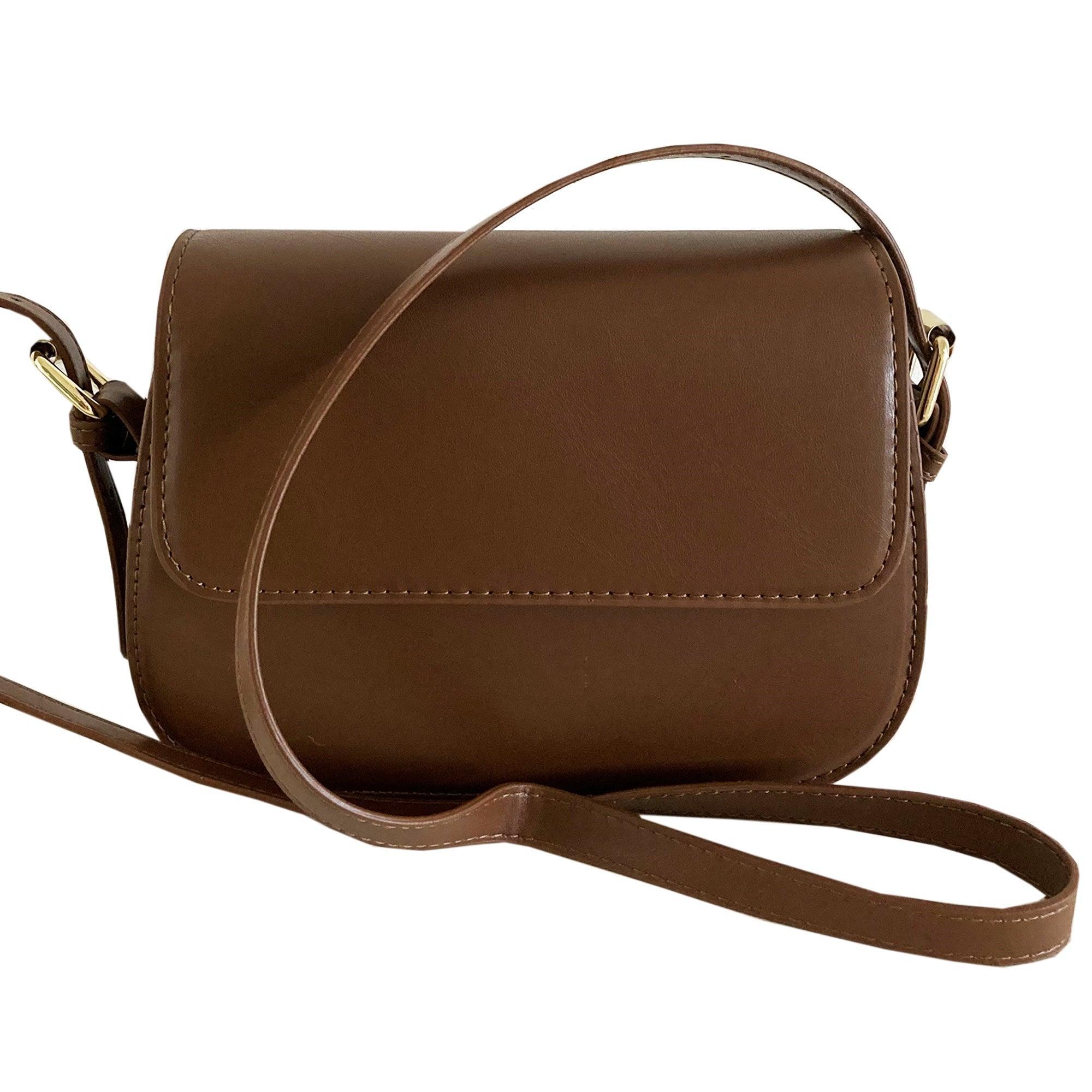 Cross Body Handbag Brown - John Cootes