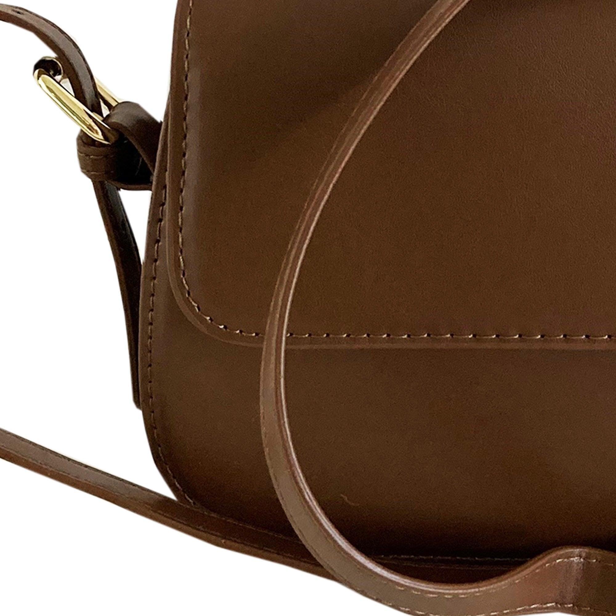 Cross Body Handbag Brown - John Cootes