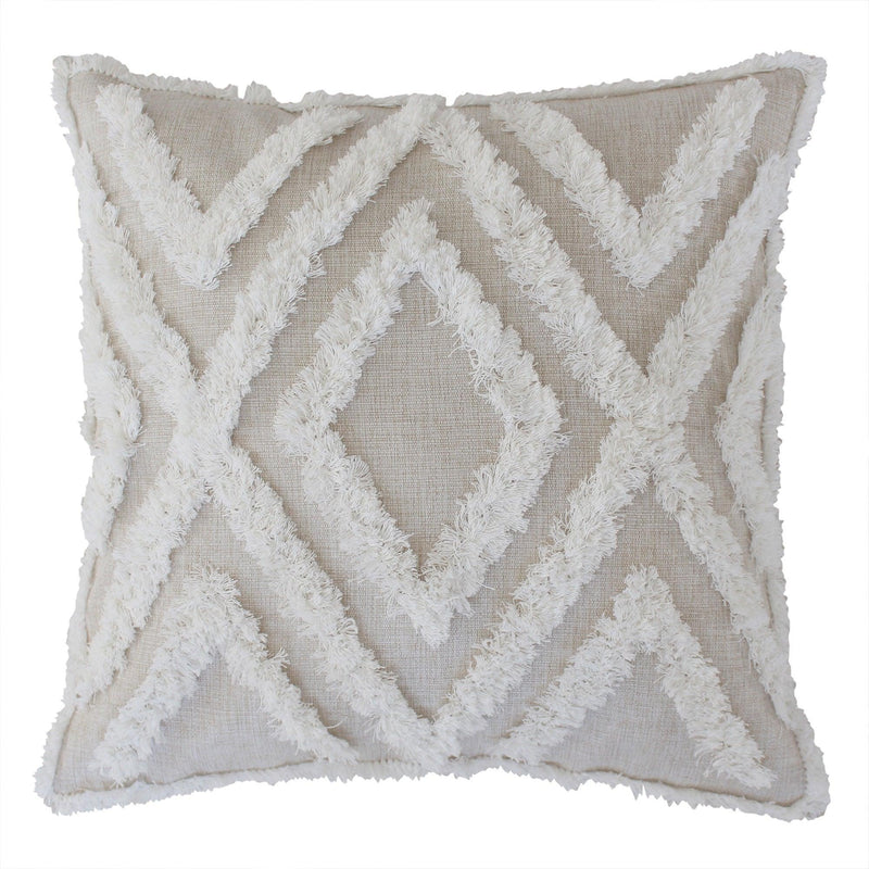 Cushion Cover-Boho Textured Single Sided-Mosman-50cm x 50cm - John Cootes