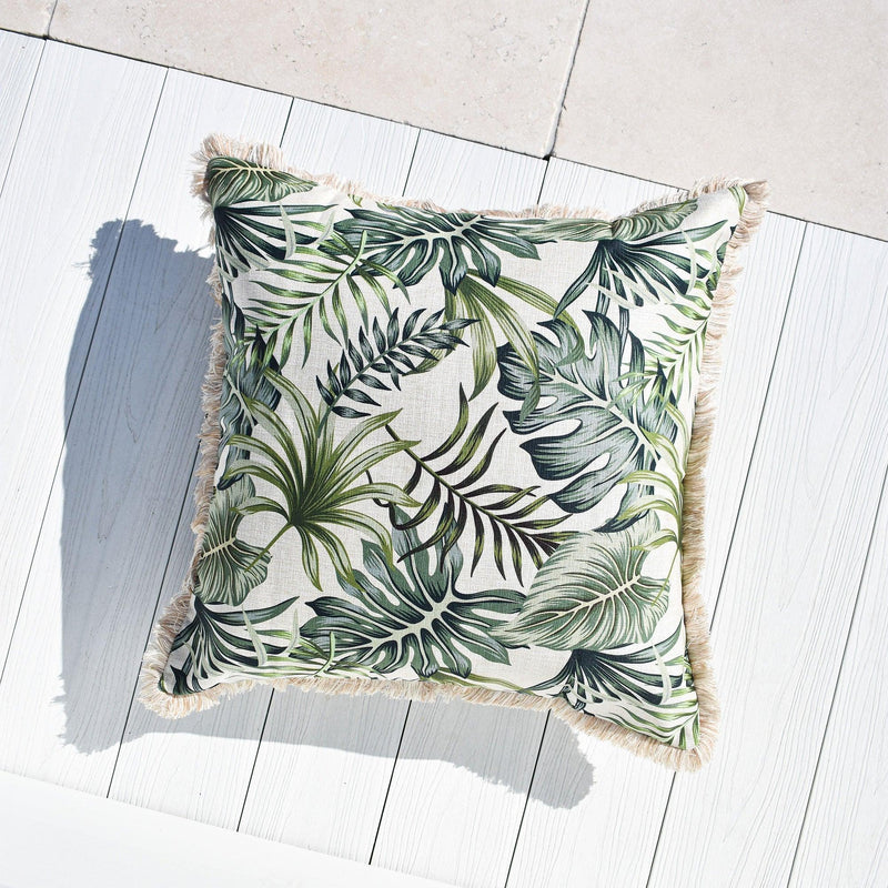 Cushion Cover-Coastal Fringe-Boracay-60cm x 60cm - John Cootes