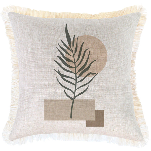 Cushion Cover-Coastal Fringe-California- Dreaming-45cm x 45cm - John Cootes