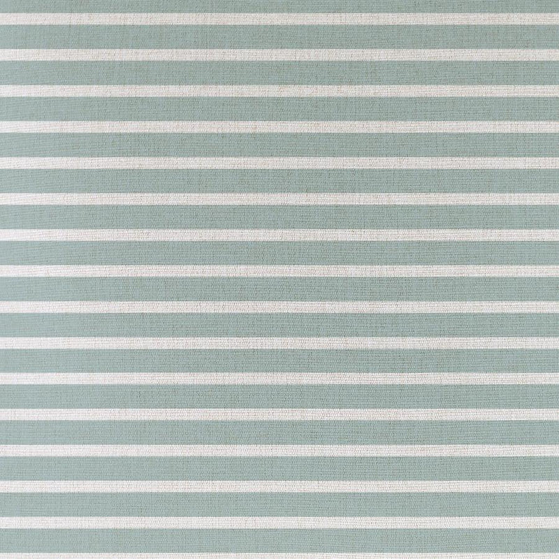 Cushion Cover-Coastal Fringe-Hampton Stripe Seafoam-45cm x 45cm - John Cootes