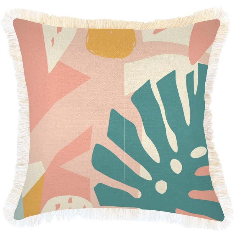 Cushion Cover-Coastal Fringe-Horizon-45cm x 45cm - John Cootes