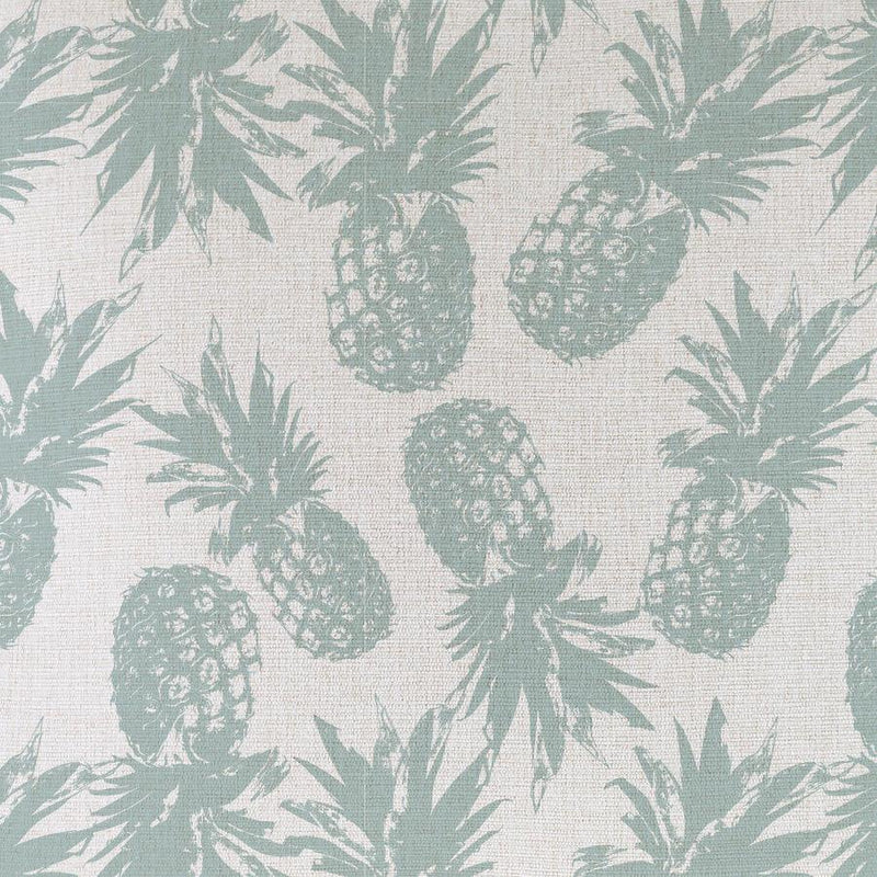 Cushion Cover-Coastal Fringe Natural-Pineapples Seafoam-35cm x 50cm - John Cootes