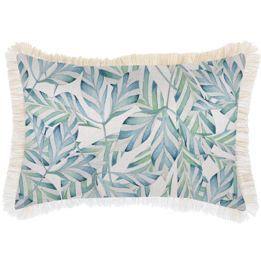 Cushion Cover-Coastal Fringe Natural-Sunday-35cm x 50cm - John Cootes