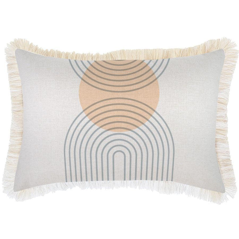 Cushion Cover-Coastal Fringe-Rising- Sun-35cm x 50cm - John Cootes