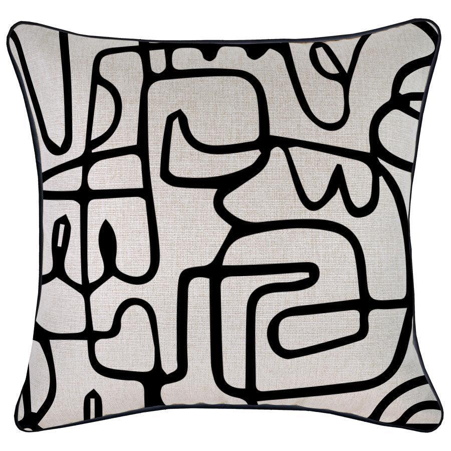 Cushion Cover-With Piping-Cover-Art-Studio-45cm x 45cm - John Cootes