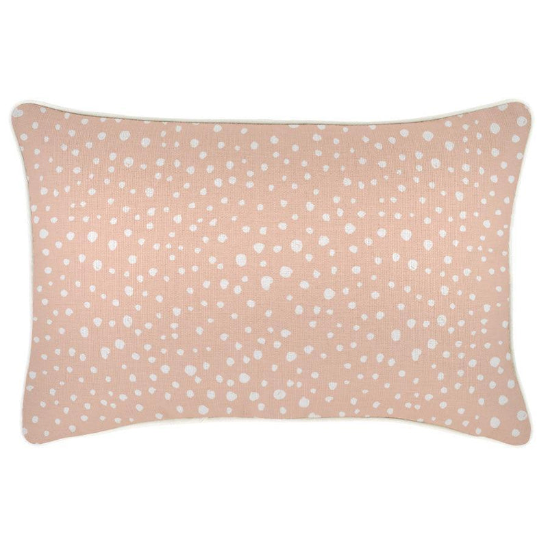 Cushion Cover-With Piping-Lunar Blush-35cm x 50cm - John Cootes