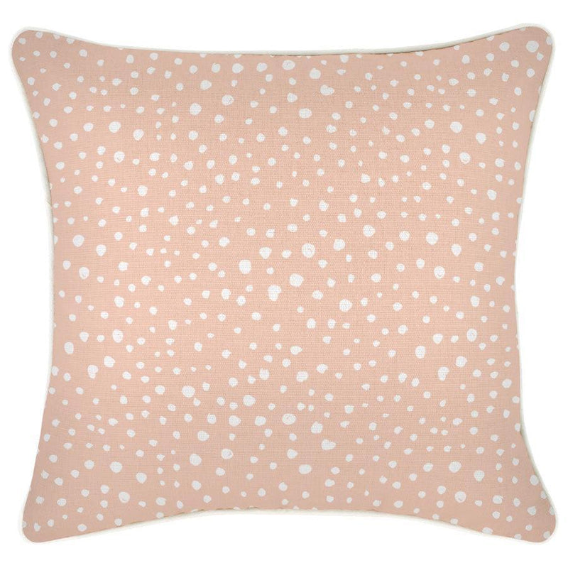 Cushion Cover-With Piping-Lunar Blush-60cm x 60cm - John Cootes