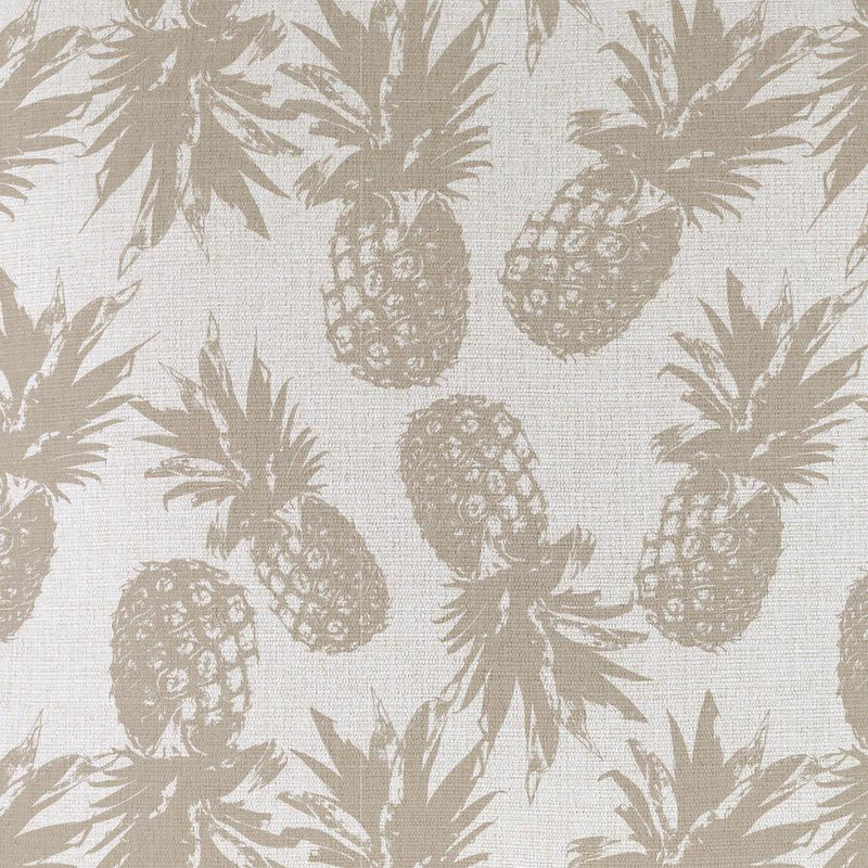 Cushion Cover-With Piping-Pineapples Beige-35cm x 50cm - John Cootes