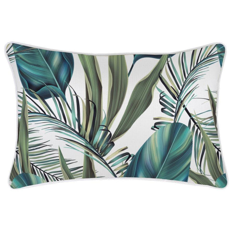 Cushion Cover-With Piping-Poolside-35cm x 50cm - John Cootes
