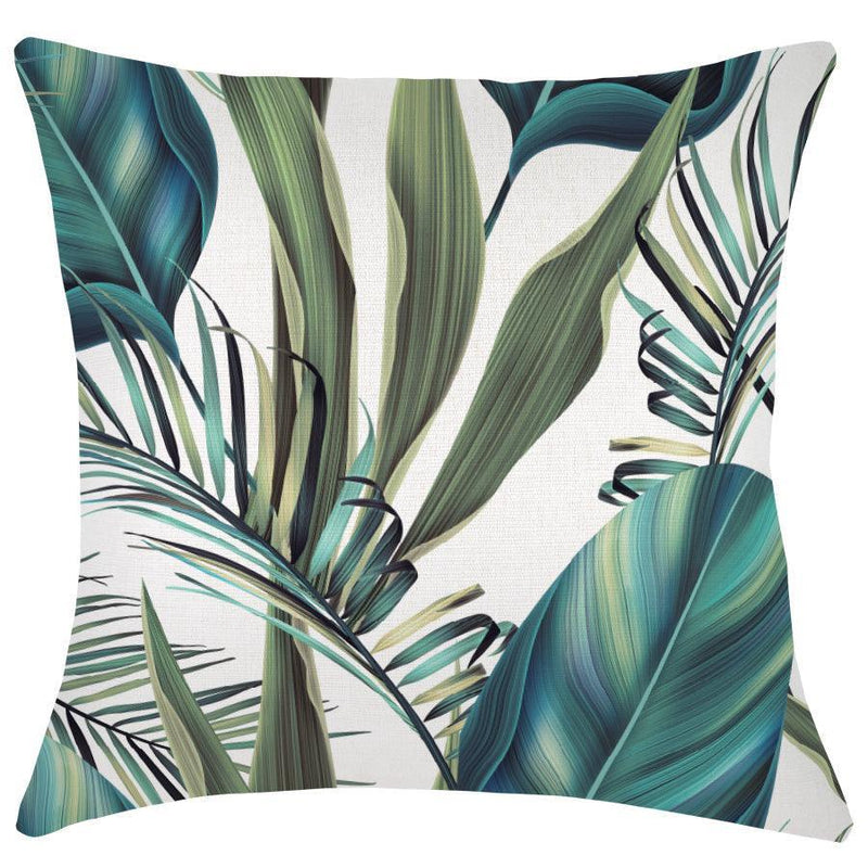 Cushion Cover-With Piping-Poolside-60cm x 60cm - John Cootes