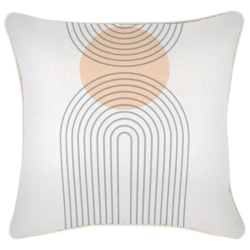 Cushion Cover-With Piping-Rising-Sun-45cm x 45cm - John Cootes