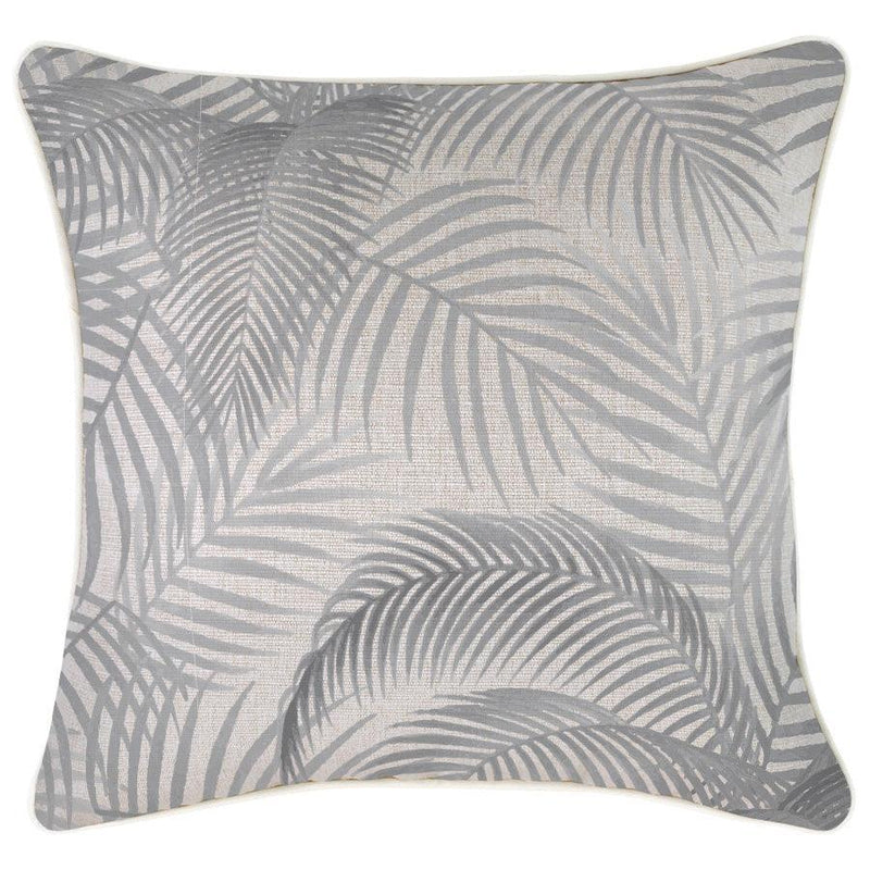 Cushion Cover-With Piping-Seminyak Smoke-45cm x 45cm - John Cootes