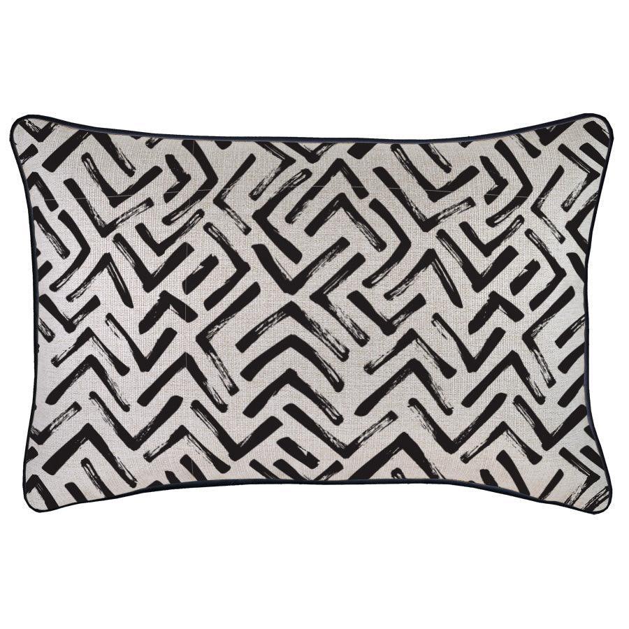 Cushion Cover-With Piping-Tribal-35cm x 50cm - John Cootes