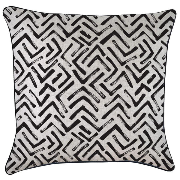 Cushion Cover-With Piping-Tribal-60cm x 60cm - John Cootes