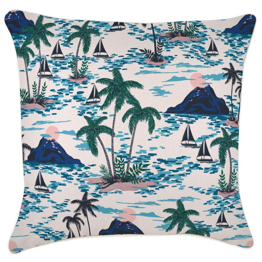 Cushion Cover-With Piping-Vacation-60cm x 60cm - John Cootes