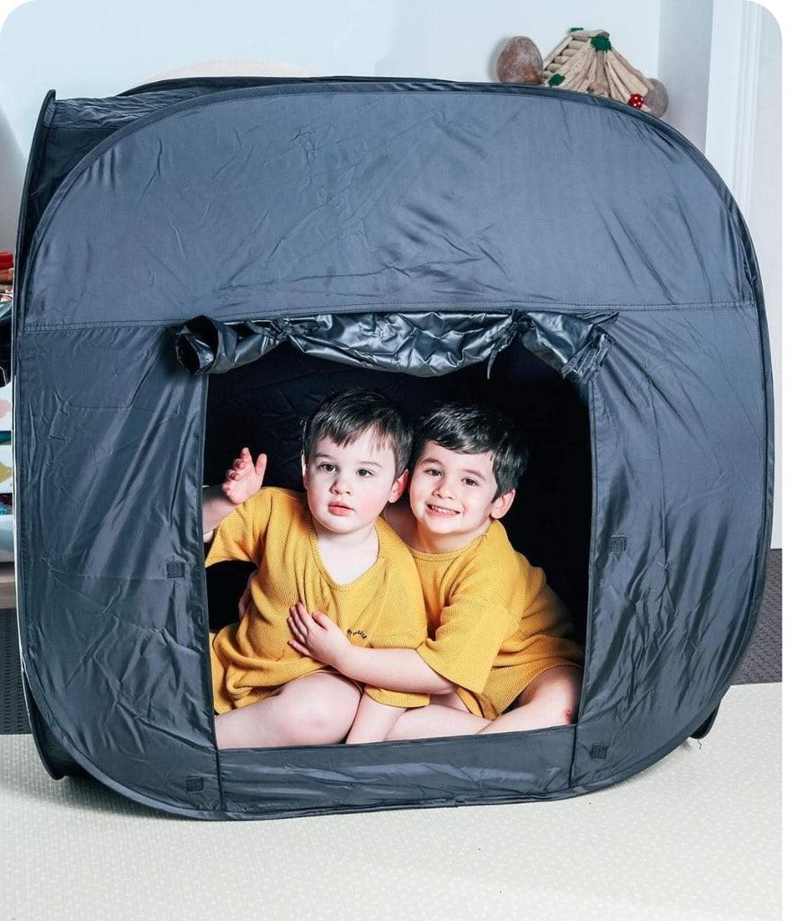 Dark Den Pop Up Blackout Tent - John Cootes