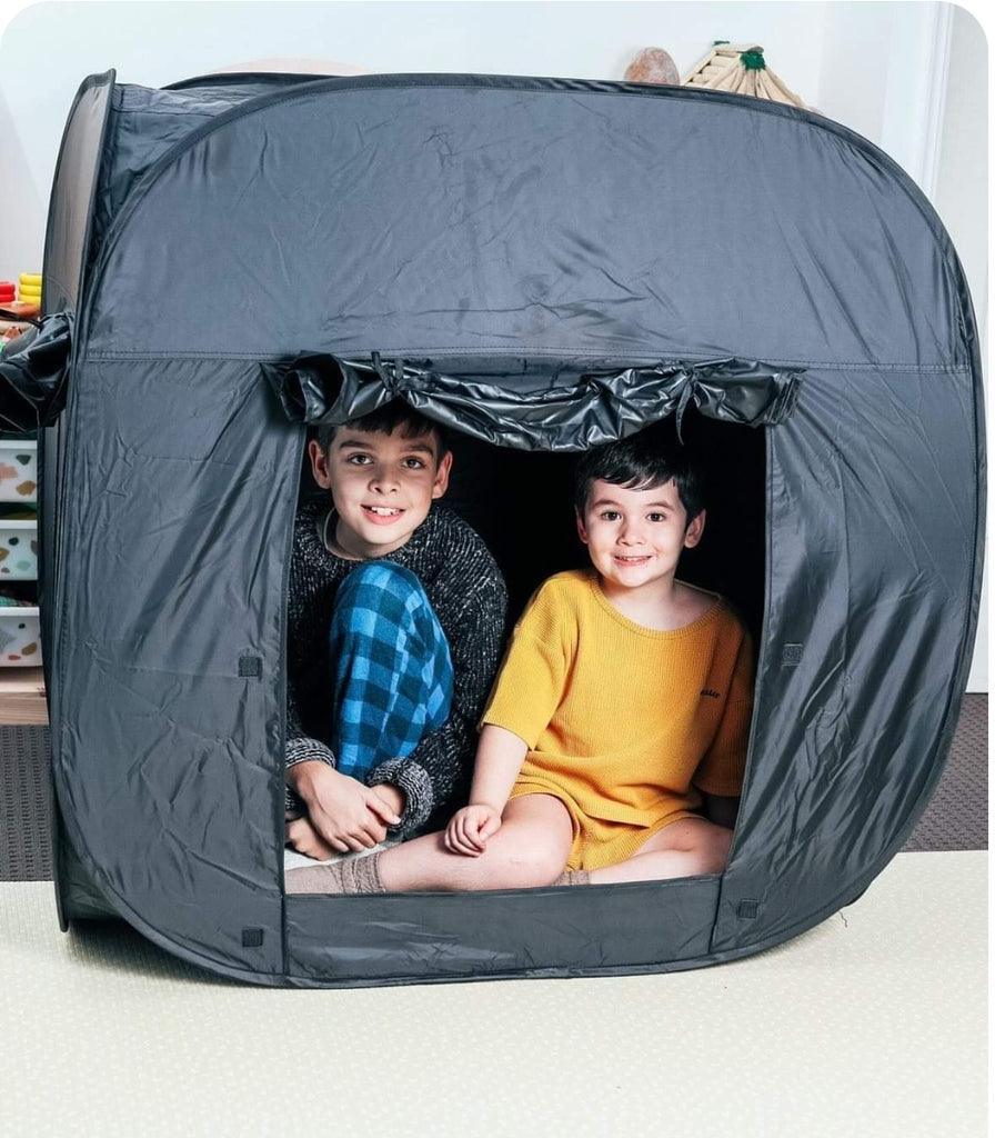 Dark Den Pop Up Blackout Tent - John Cootes