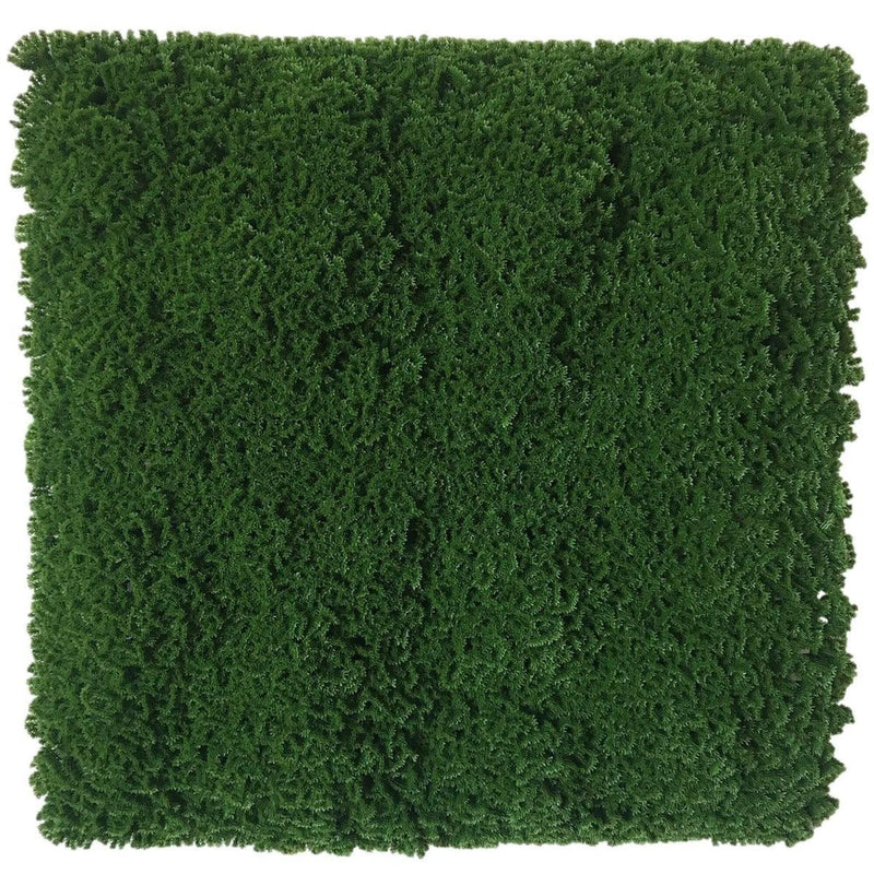 Dark Natural Green Artificial Moss / Green Wall UV Resistant 1m x 1m - John Cootes