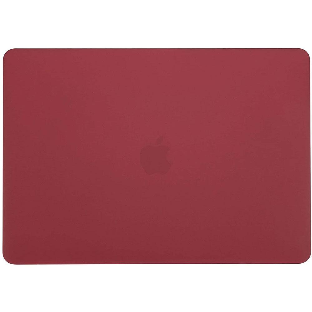 Dark Red MacBook Pro 13 inch 2020 A2338 A2251 A2289 Matte Shell Case Keyboard Cover Touch Bar - John Cootes