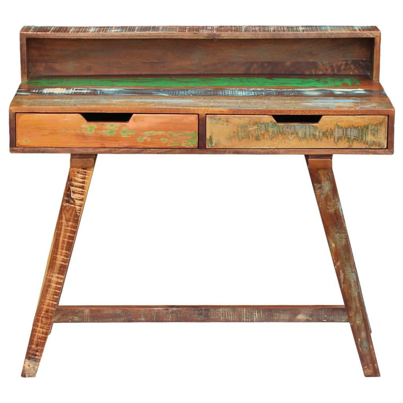 Desk Solid Reclaimed Wood- Brown - John Cootes