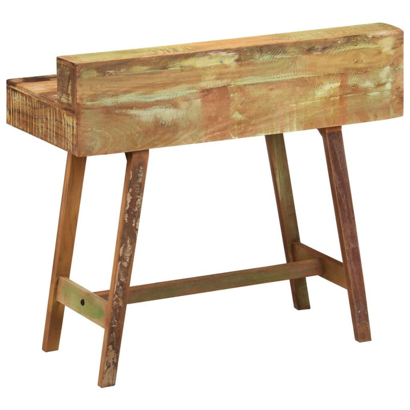 Desk Solid Reclaimed Wood- Brown - John Cootes