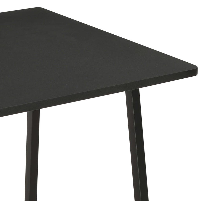 Desk With Shelving Unit Black 102x50x117 Cm - John Cootes