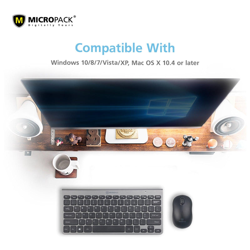 Desktop PC Laptop Wireless Mouse Keyboard Nano Receiver Ultra High Sensitivity - John Cootes