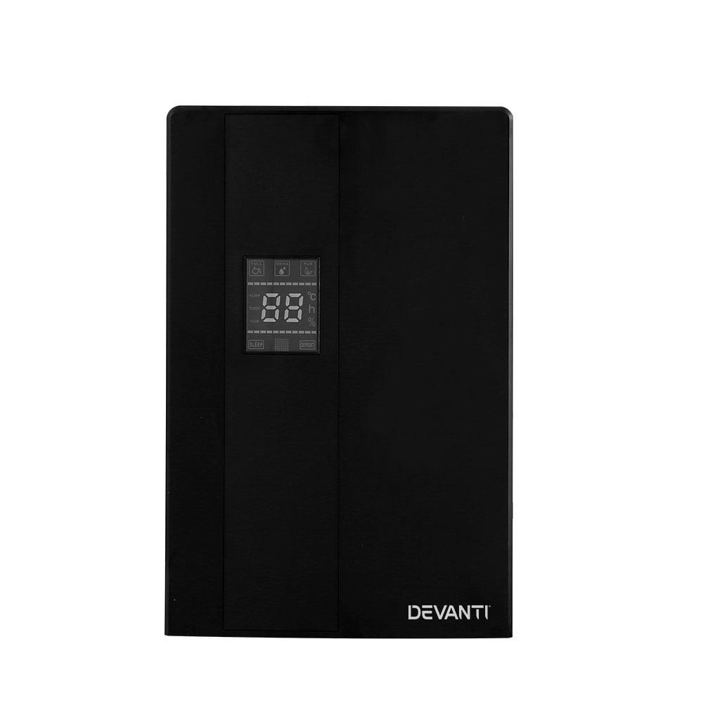 Devanti 2L Dehumidifier Air Purify Black - John Cootes