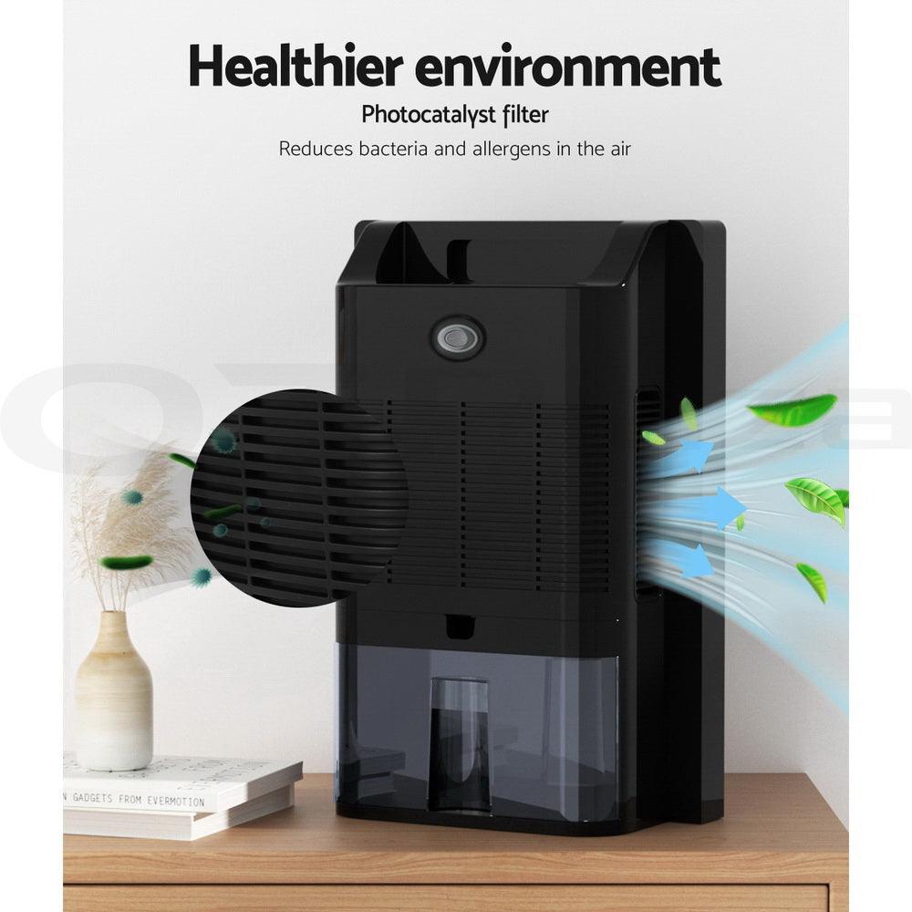 Devanti 2L Dehumidifier Air Purify Black - John Cootes