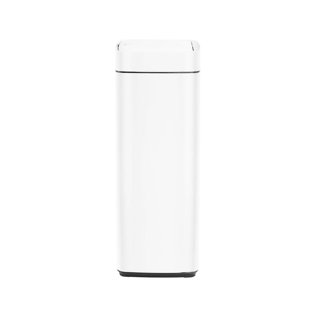 Devanti 45L Sensor Bin White - John Cootes