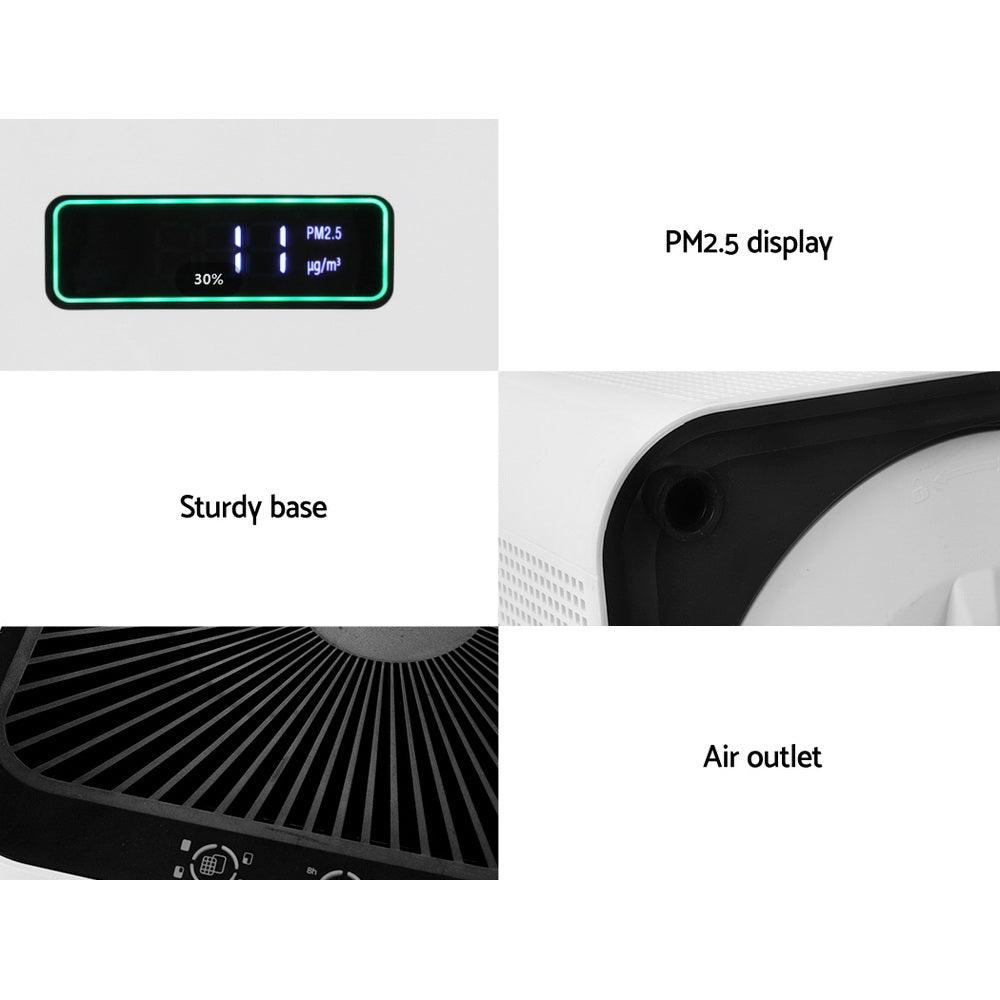 Devanti Air Purifier Home Purifiers HEPA Filter - John Cootes