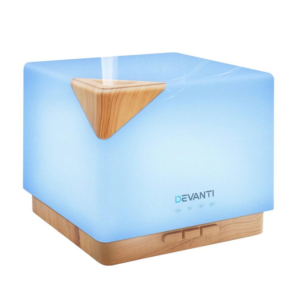 DEVANTi Aroma Diffuser Air Humidifier Night Light 600ml - John Cootes