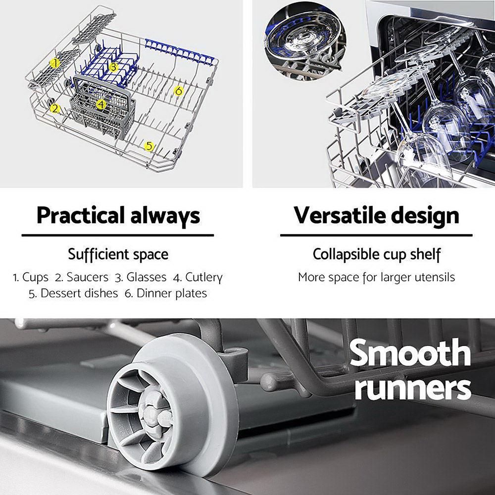 Devanti Electric Benchtop Freestanding Dishwasher - John Cootes