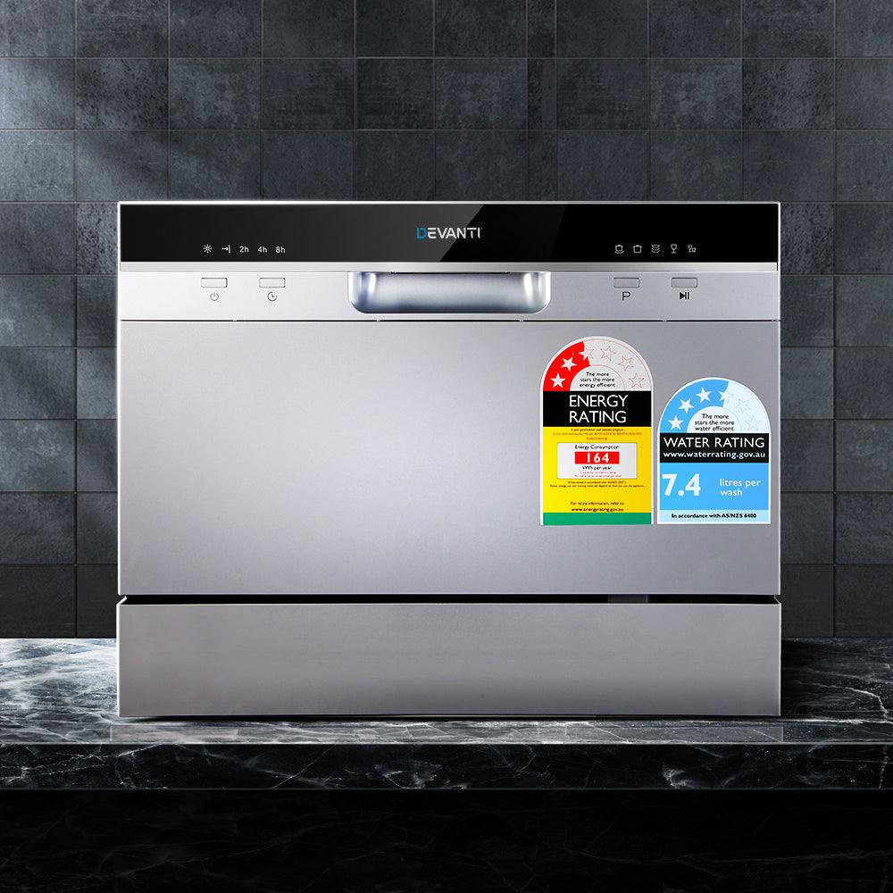 Devanti Electric Benchtop Freestanding Dishwasher - John Cootes