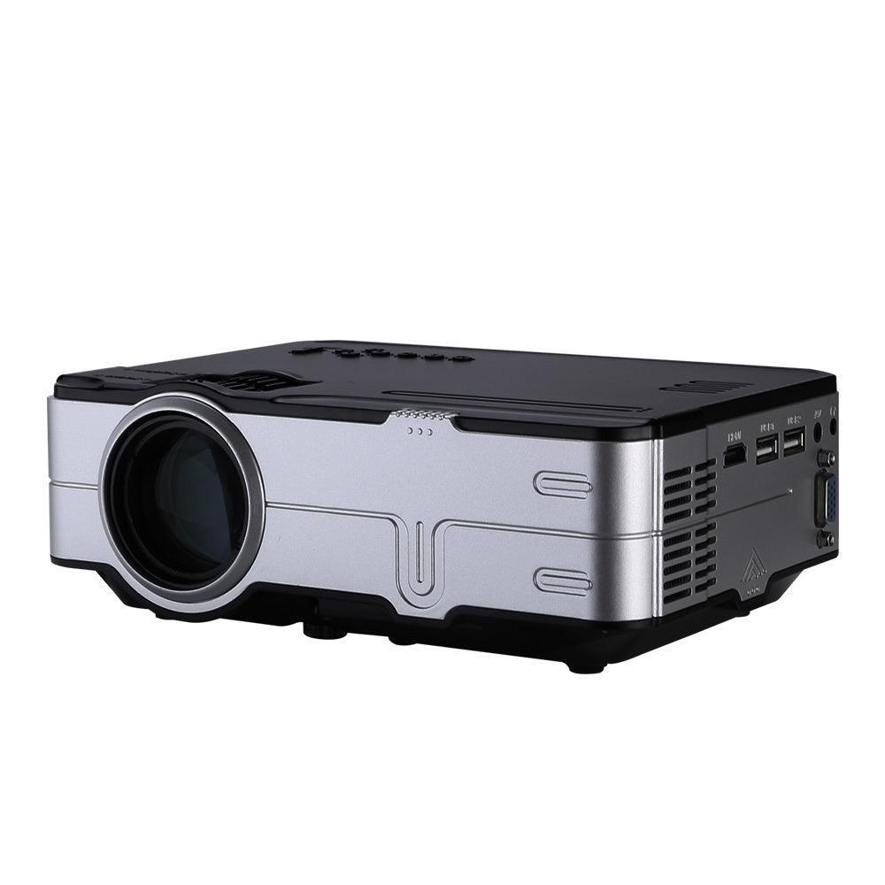 Devanti Mini Video Projector Portable HD 1080P 1200 Lumens Home Theater USB VGA - John Cootes