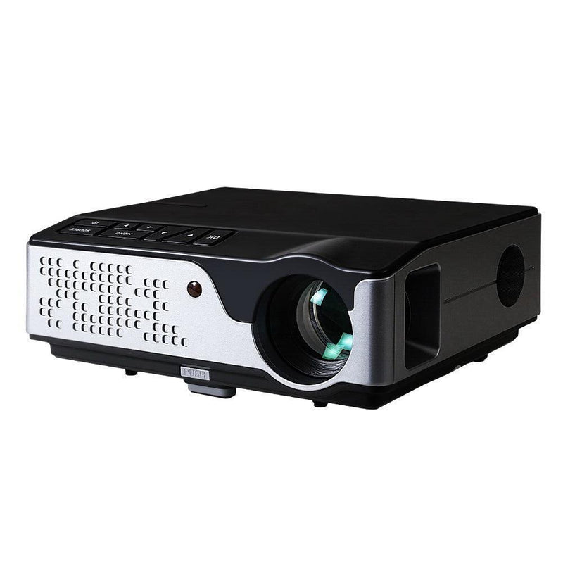 Devanti Video Projector Wifi USB Portable 4000 Lumens HD 1080P Home Theater Black - John Cootes