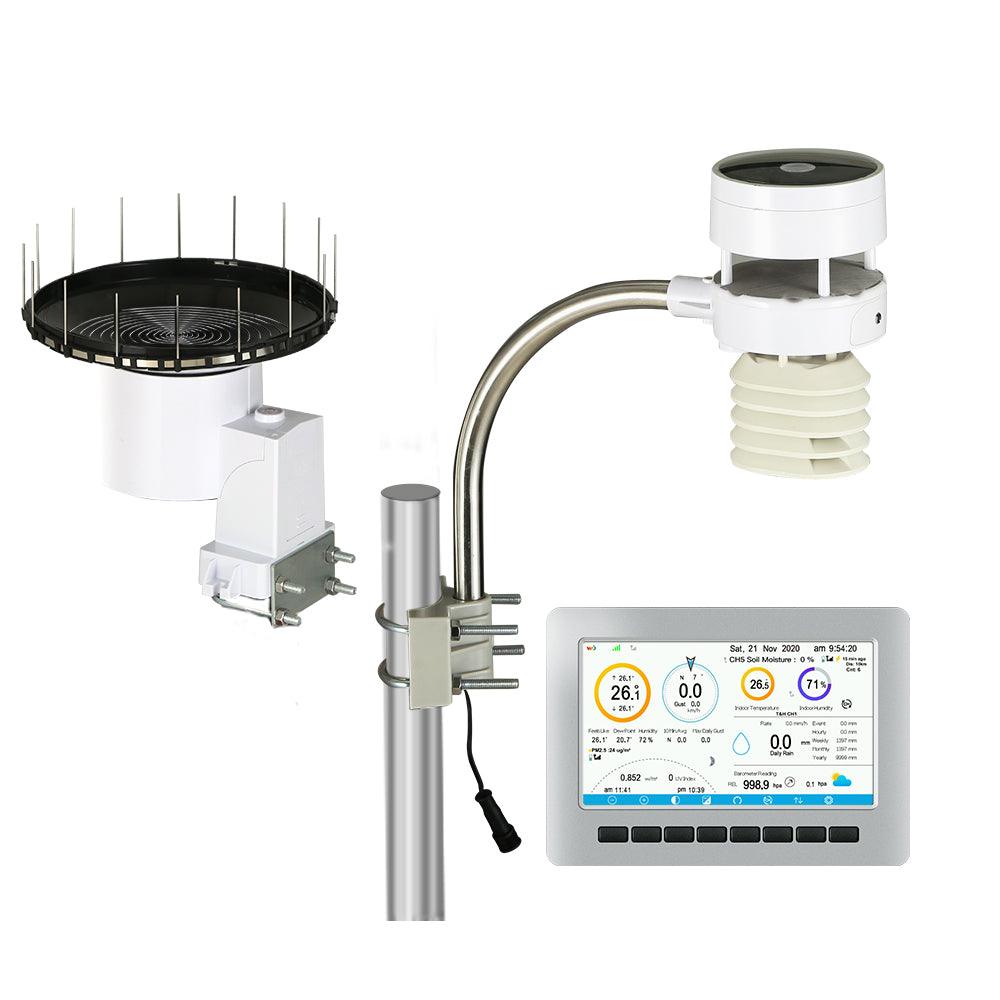 Devanti Weather Station Ultrasonic Anemometer Outdoor WiFi Rain Gauge Solar - John Cootes