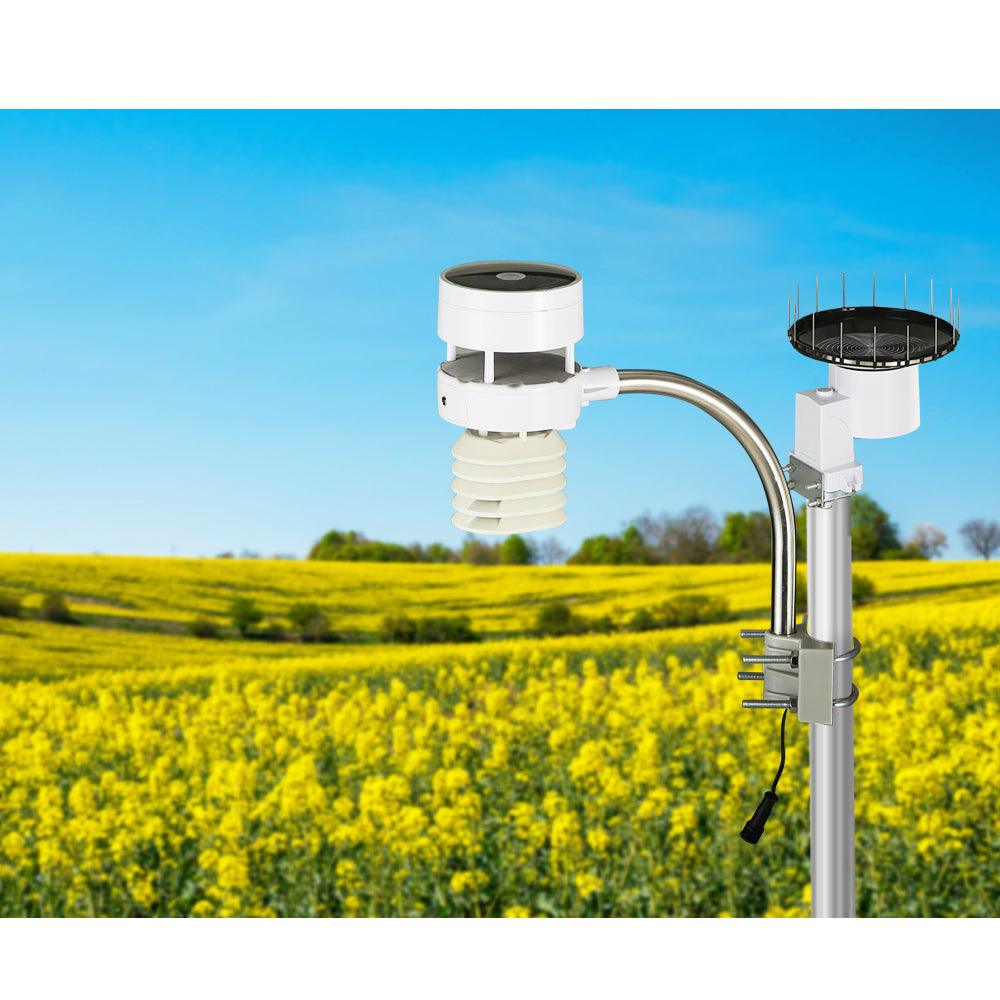 Devanti Weather Station Ultrasonic Anemometer Outdoor WiFi Rain Gauge Solar - John Cootes