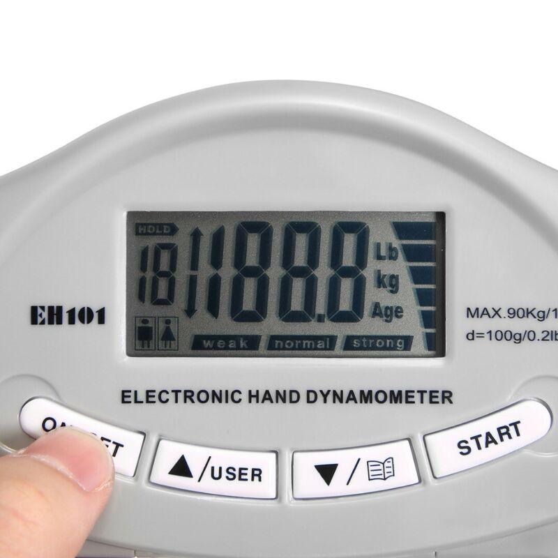 Digital Dynamometer Hand Grip Strength Muscle Tester Electronic Power Measure - John Cootes