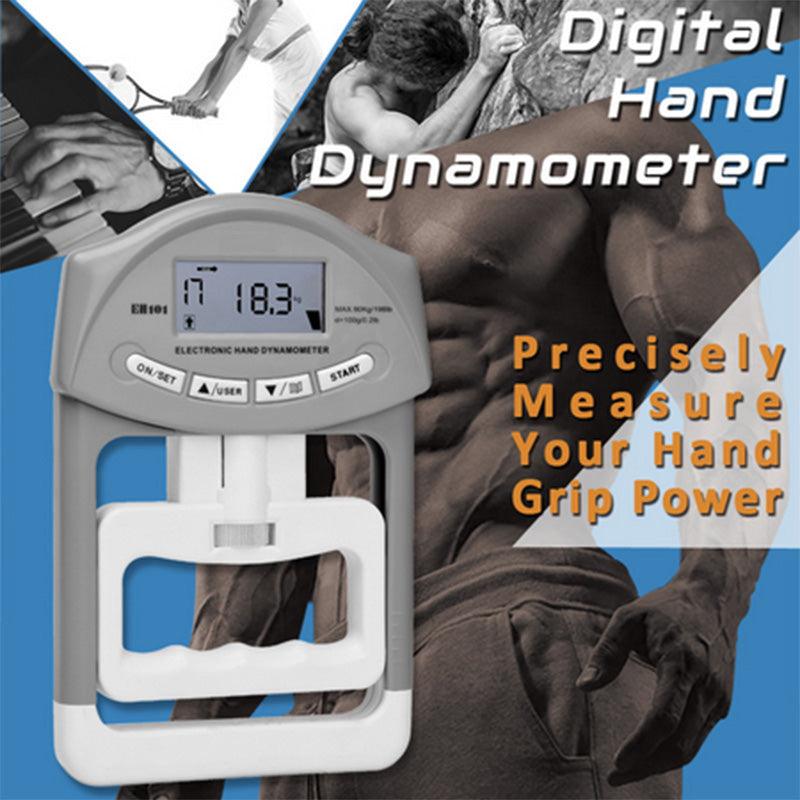 Digital Dynamometer Hand Grip Strength Muscle Tester Electronic Power Measure - John Cootes