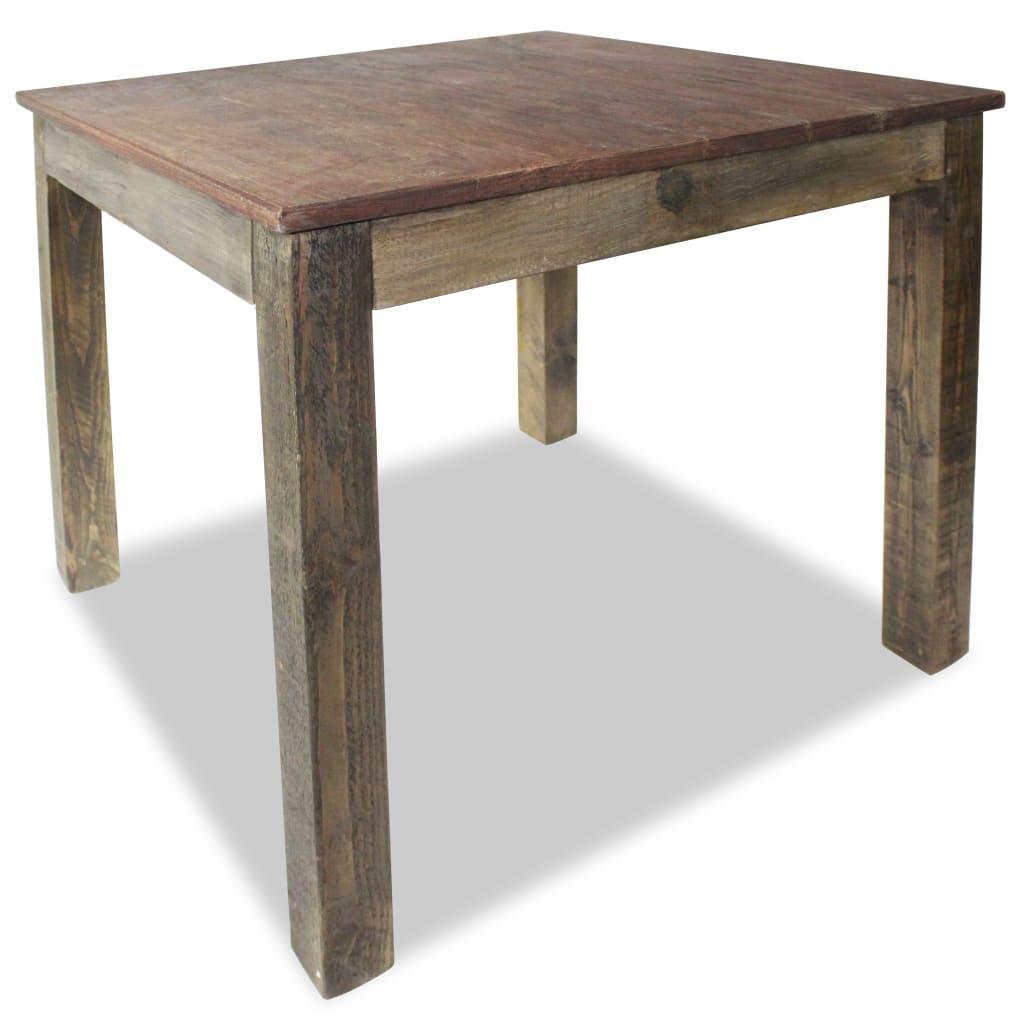 Dining Table Solid Reclaimed Wood 82x80x76 Cm - John Cootes